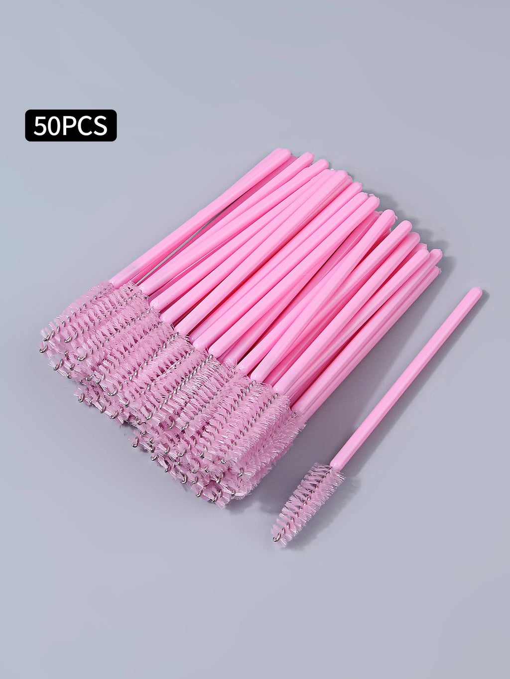 50-Pack Crystal Mascara Wands & Lash Spoolies | KOSSHOW