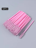 50-Pack Crystal Mascara Wands & Lash Spoolies | KOSSHOW
