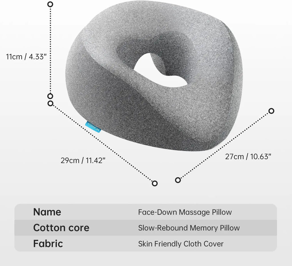 Memory Foam Facial Bed Pillow – Spa & Massage Face Cushion Spa Face Cushion QXL