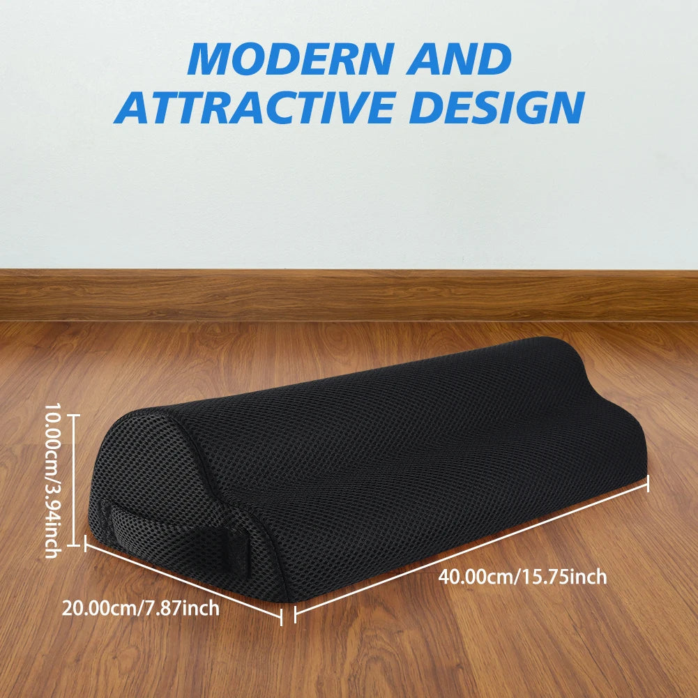 Memory Foam Under Desk Footrest & Leg Elevation Pillow Ergonomic Footrest QXL