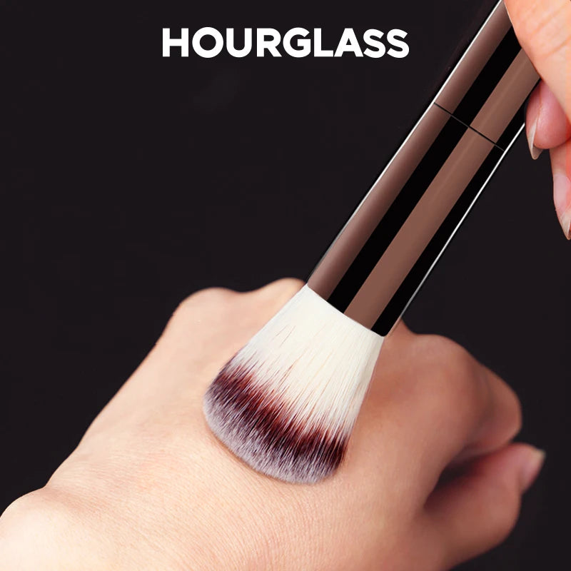 Hourglass No.2 Foundation & Blush Brush | Soft Fiber Face Brush Makeup Face Brush QXL