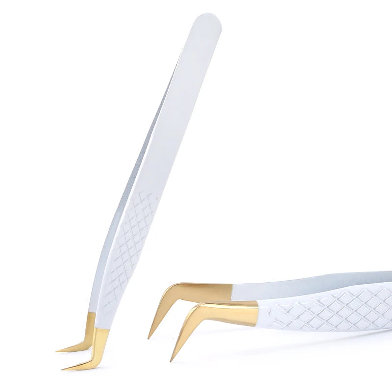 Anti-Static Precision Tweezers for Eyelash Extensions | HMQ Eyelash Tweezers QXL 10
