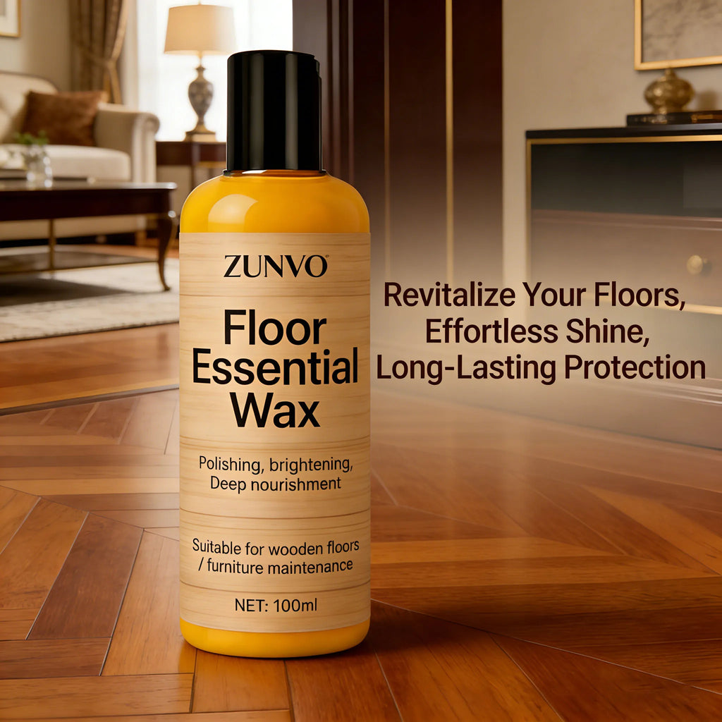 Floor Wax Polish & Brightener for Wood Floors & Furniture Floor Wax Polish QXL