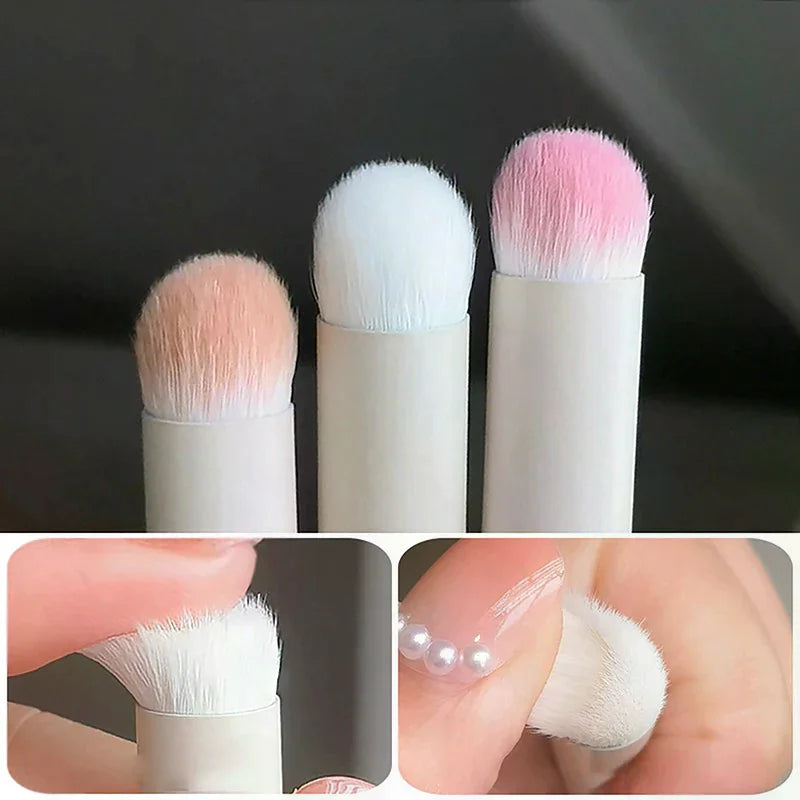 Mini Round-Head Lip Brush | Portable Multifunction Makeup Tool Lip Makeup Brush QXL