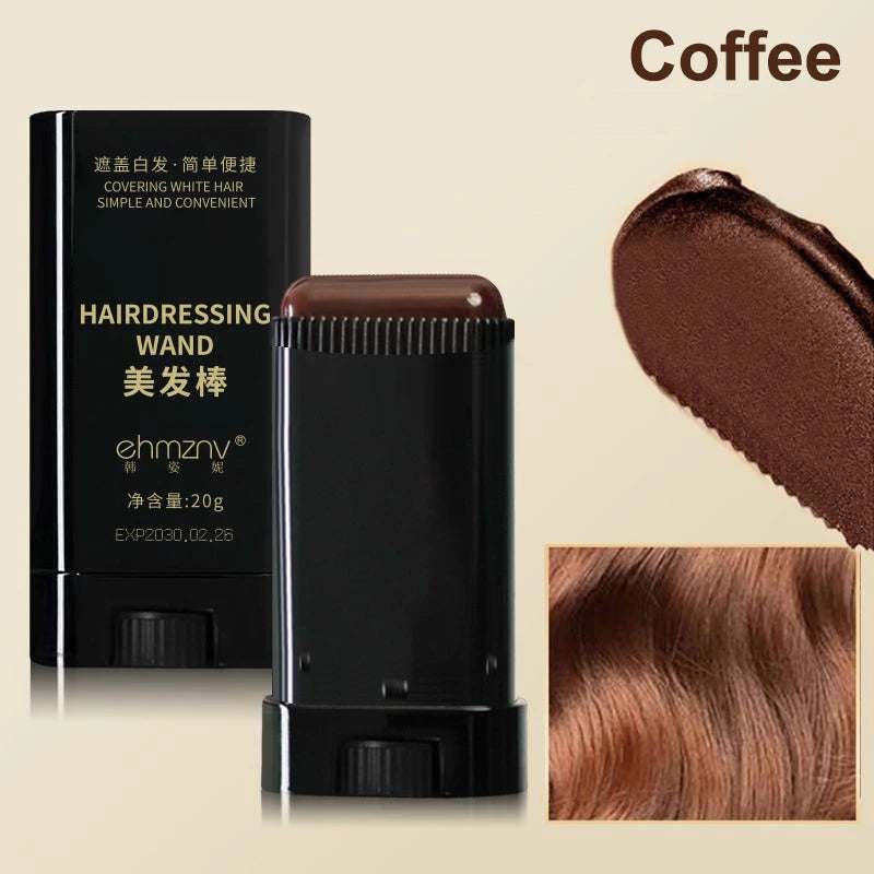 Hair Color Stick – Instant Gray Root & Hairline Coverage Hair Color Stick QXL Coffee