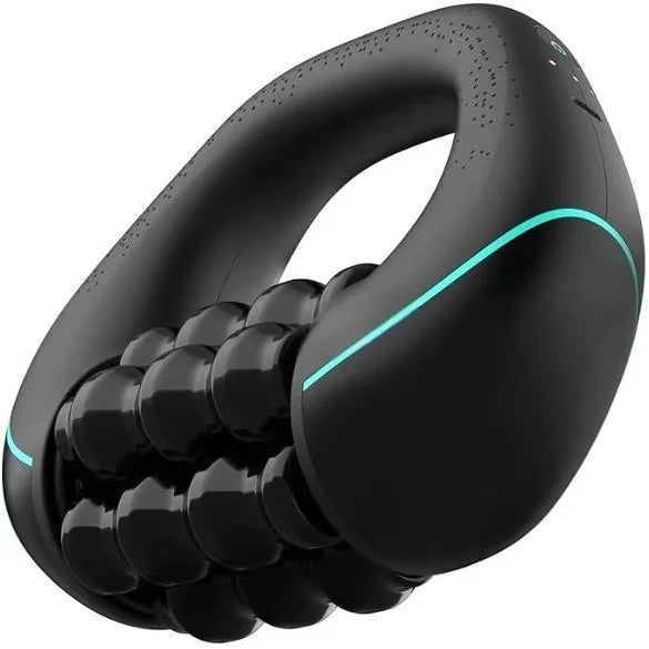 Electric Rolling Fascia Massager | Full Body Muscle Roller Electric Body Massager QXL black