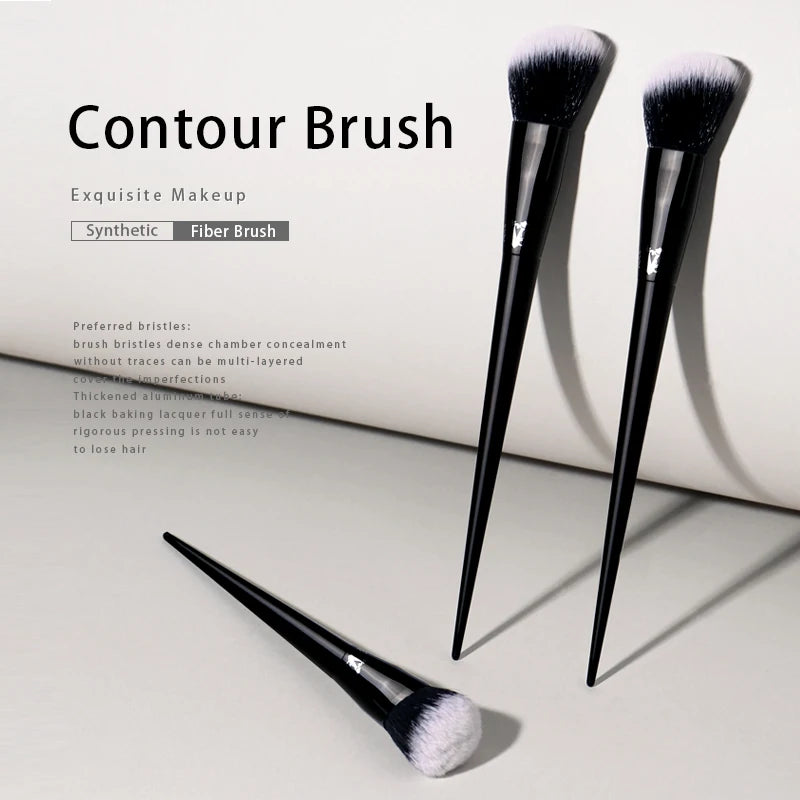 Kat Von D 02 Contour Brush – Soft Synthetic Bristles Contour Makeup Brush QXL