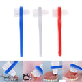 T-Shape Dual-Head Denture Brush | False Teeth Cleaner Denture Brush QXL Default Title