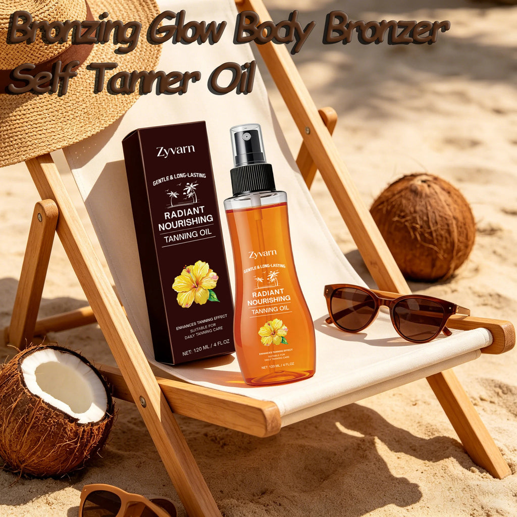 Hoygi Bronzing Tanning Oil – Nourishing Self-Tan Glow 120ml Self Tanning Oil QXL