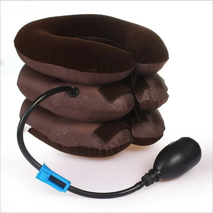 Inflatable Cervical Neck Traction Collar | Adjustable Stretcher Cervical Traction Collar QXL