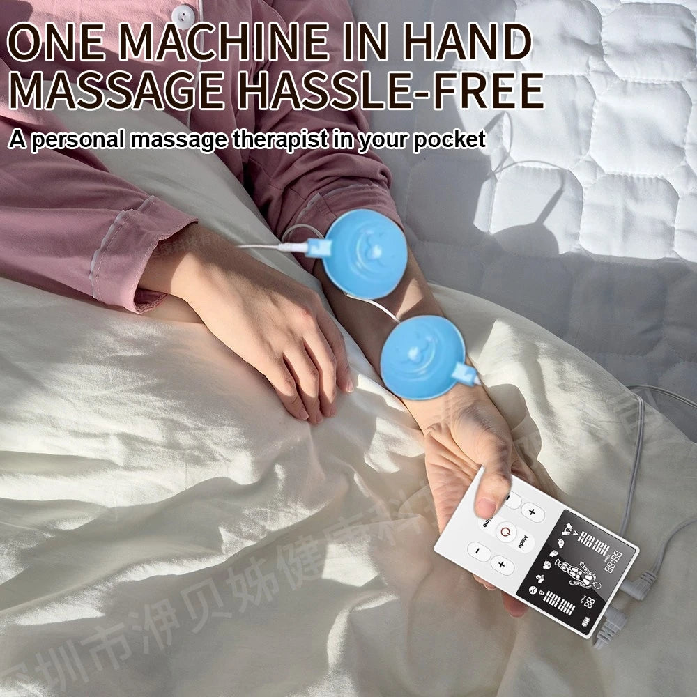 Mini Rechargeable Cupping Pulse Massager | Neck & Shoulder Electric Pulse Massager QXL