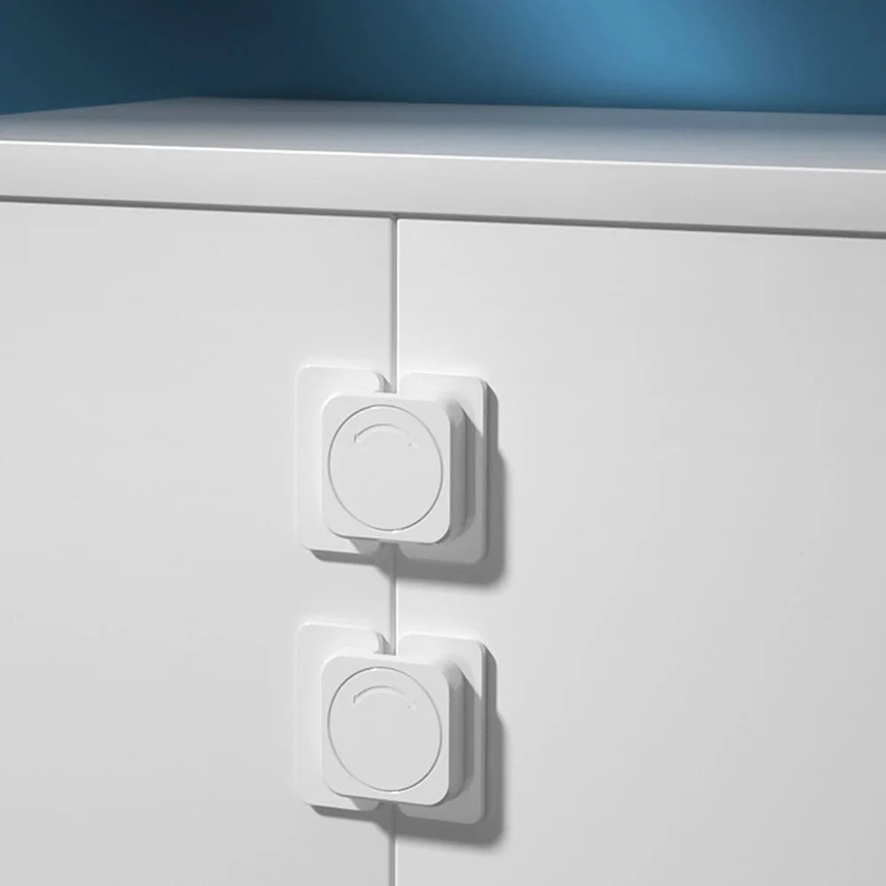 Child Safety Cabinet & Fridge Lock | Toddler Proof Buckle Child Safety Lock QXL