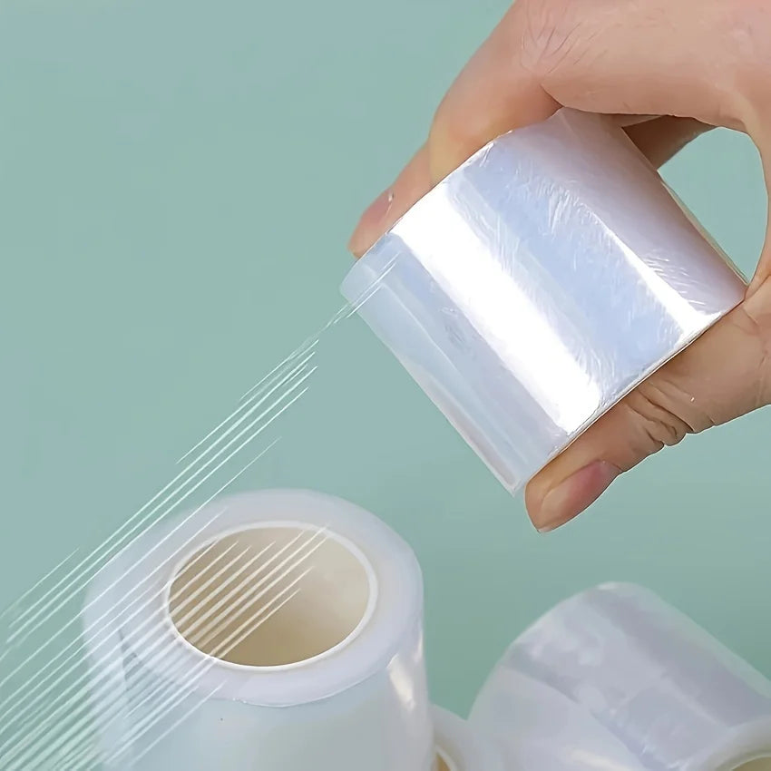 Clear PE Tattoo Wrap Film Roll 40mm×200m | Protective Cover Tattoo Protective Film QXL 1roll
