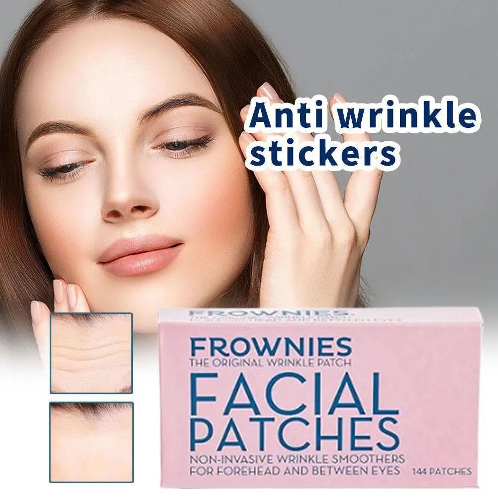 144-Pc Anti-Wrinkle Patches | Forehead & Face Lifting Anti-Wrinkle Patches QXL