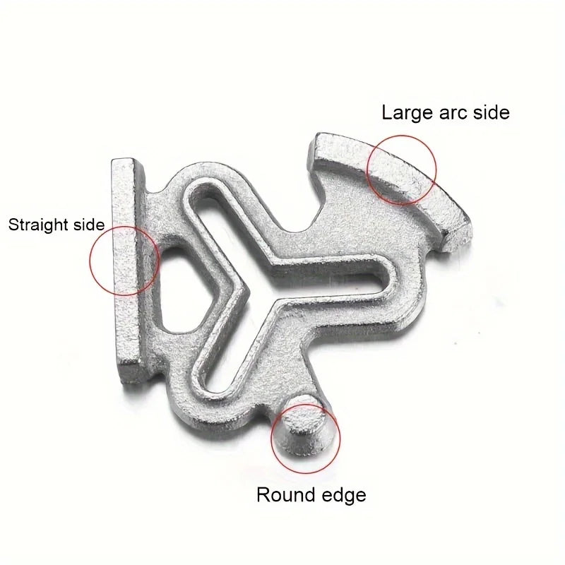 2-Pack 3-Corner Sewing Seam Guide | Stainless Steel Universal Sewing Machine Accessory QXL