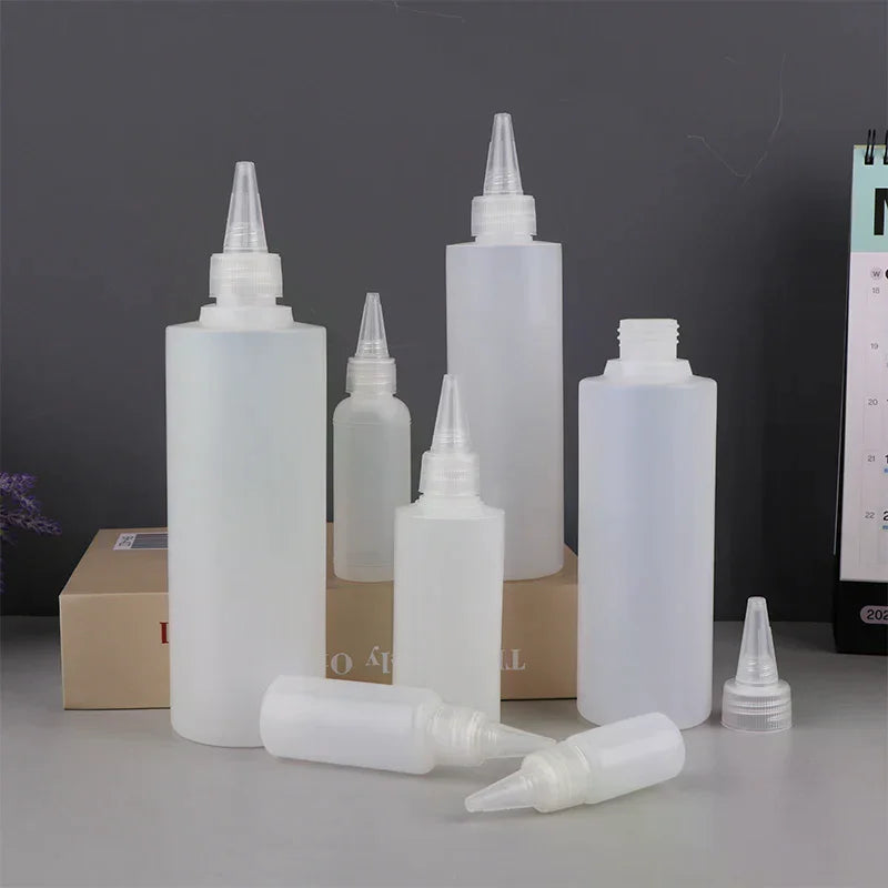 Empty Plastic Squeeze Dropper Bottles with Screw Cap 10–1000ml Squeeze Dropper Bottle QXL