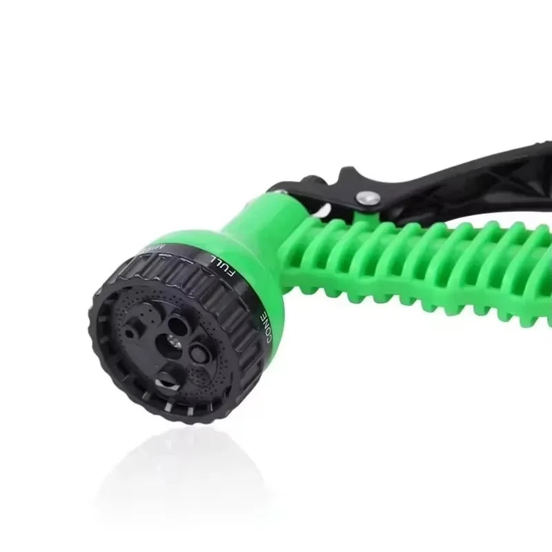 Retractable Expandable Garden Hose 25–200ft + Water Gun Nozzle Expandable Garden Hose QXL