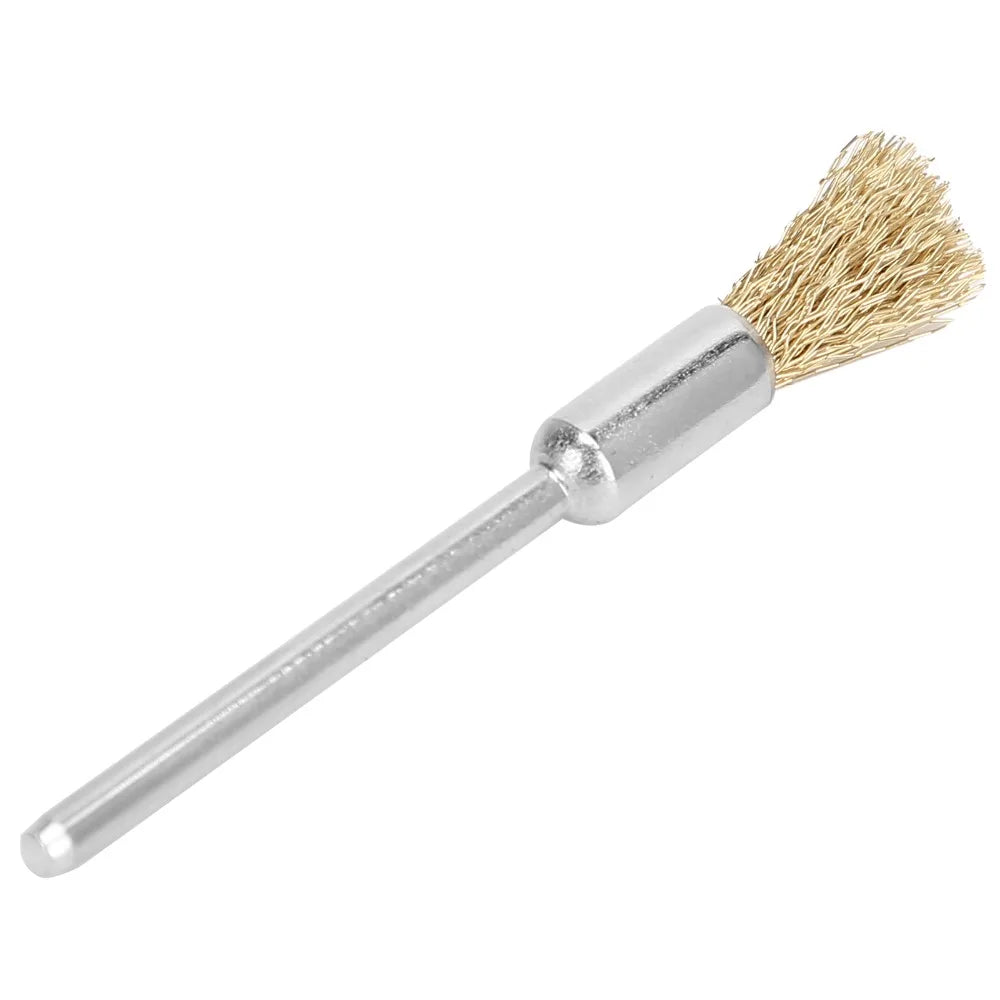 5-Pack Brass Wire Nail Drill Bit Cleaning Brushes | Mini Nail Drill Cleaner QXL