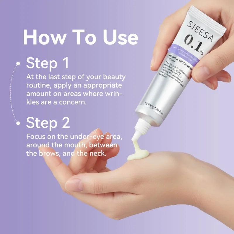 Retinol Eye Cream – Dark Circles, Fine Lines & Firming | 30g Retinol Eye Cream QXL