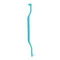 Double-Head Orthodontic Toothbrush | Soft Interdental Brush Orthodontic Toothbrush QXL Gray