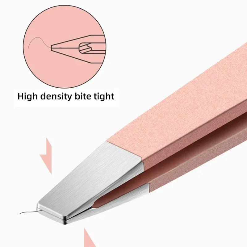 4-Piece Stainless Steel Eyebrow Tweezer Set | Precision Tool Eyebrow Tweezer Set QXL