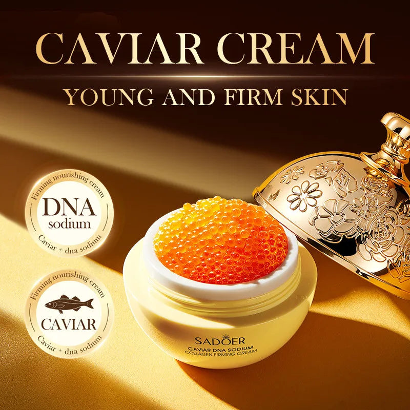 SADOER Caviar Collagen Firming Cream – Moisturizing 30g Firming Face Cream QXL Default Title