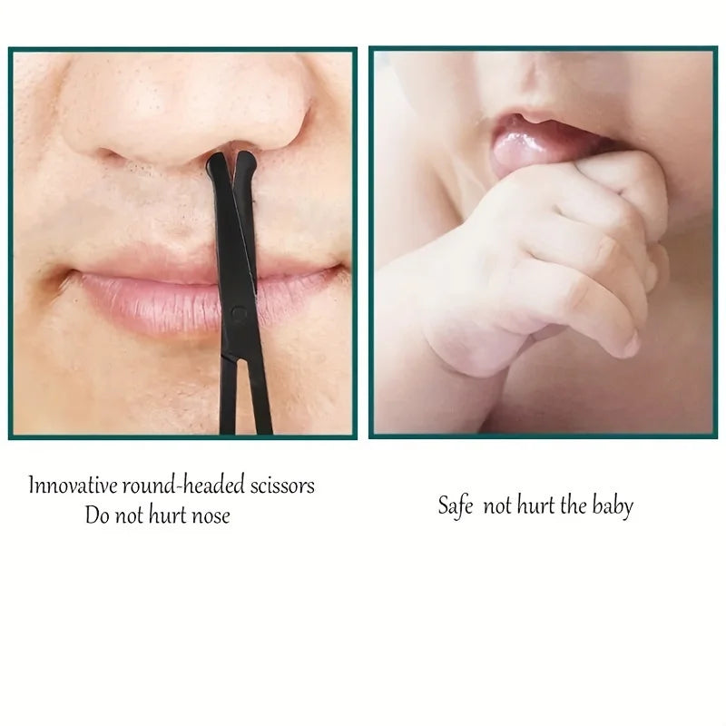 Precision Round-Tip Trimming Scissors | Nose & Grooming Tool Grooming Scissors QXL
