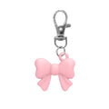 Silicone Lip Gloss Keychain Holder | Bow Heart Angel Wing Lip Gloss Keychain Holder QXL 1Pcs Pink Bow