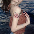 Colorful Butterfly Temporary Tattoos – Body Art Sheet Temporary Tattoo Sheet QXL Default Title
