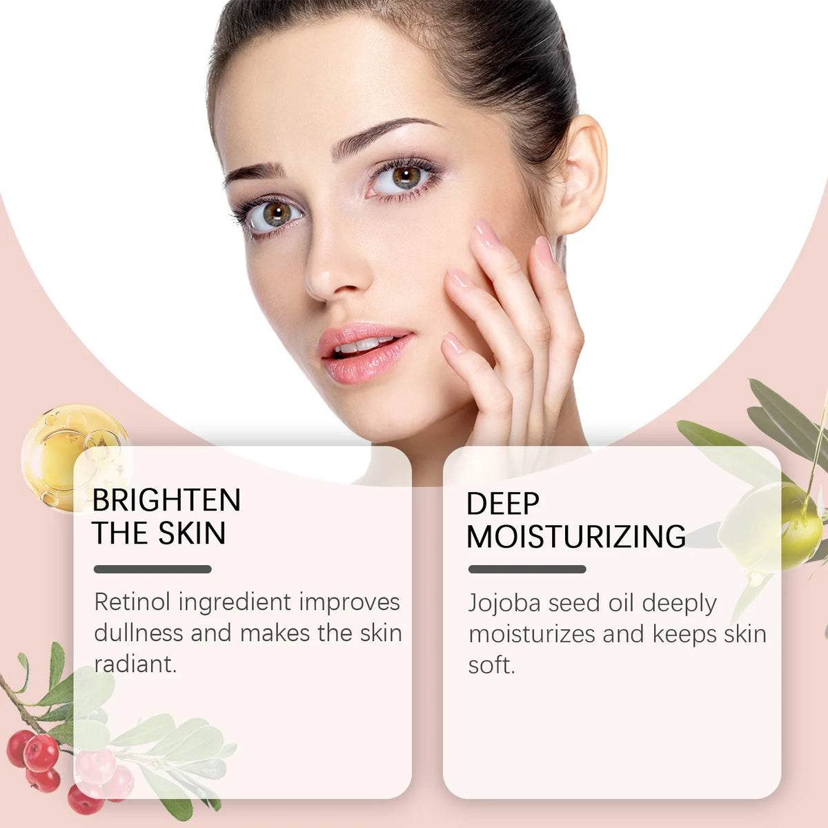 OUHOE Retinol Face Cream – Anti-Aging, Firming & Hydrating 30g Anti-Aging Face Cream QXL