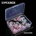 Self-Tapping Tyre Repair Rubber Nail Set | 31/51/61pc Kit Tyre Repair Kit QXL 15 Small 15 Large