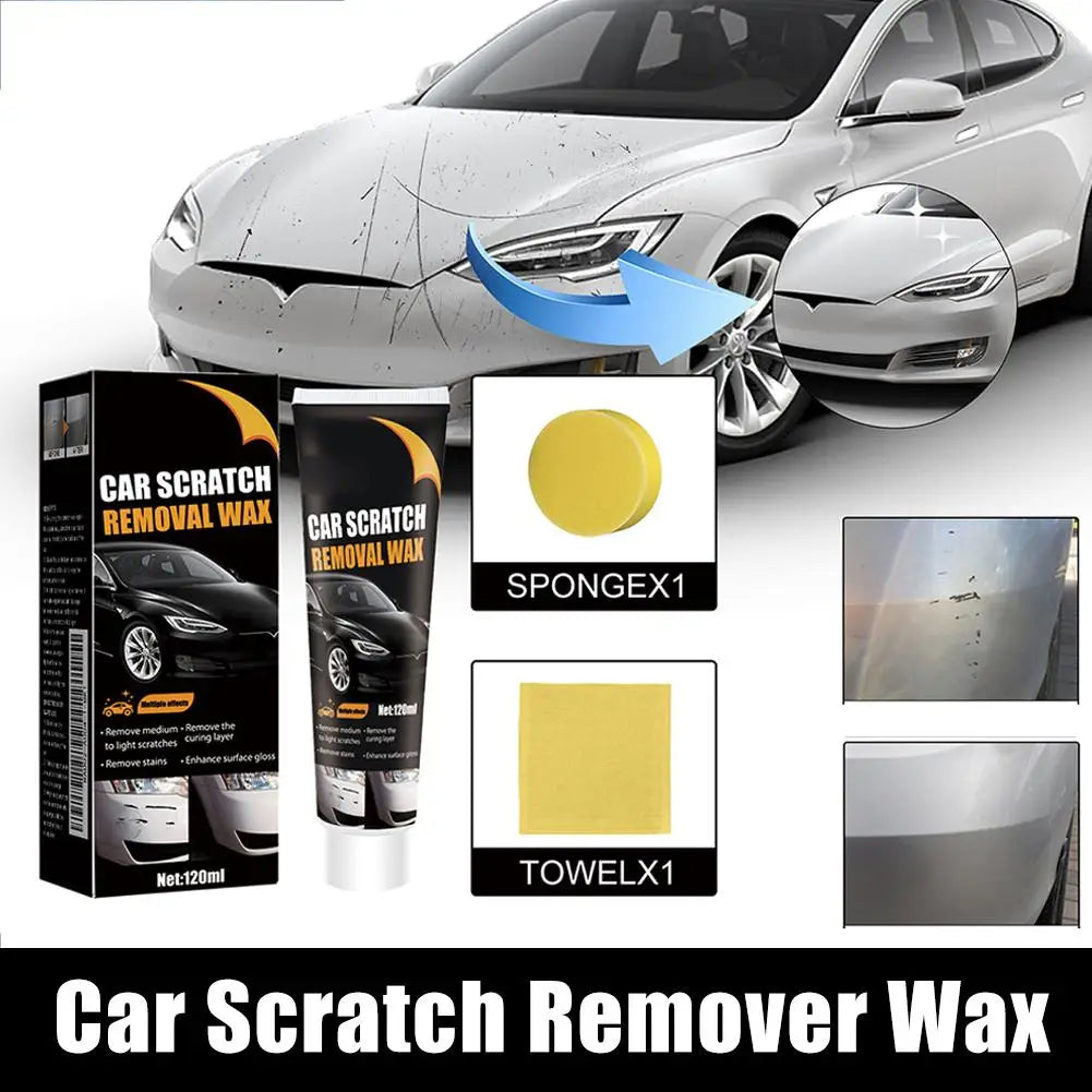 Car Scratch Remover Wax & Polishing Compound | Swirl Eraser Car Polish Compound QXL