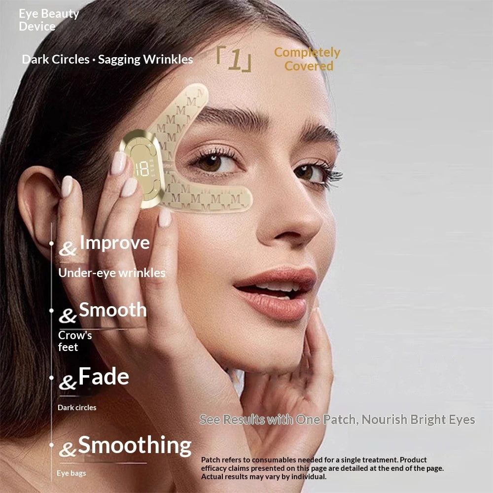 Microcurrent Eye & Face Massager | Anti-Aging Lifting Device Microcurrent Face Massager QXL