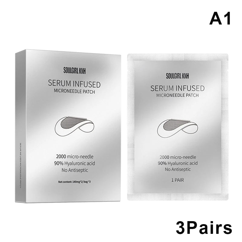 Microneedle Eye Patches – Hyaluronic Acid 2000 Needles | YOVIP Microneedle Eye Patch QXL A1