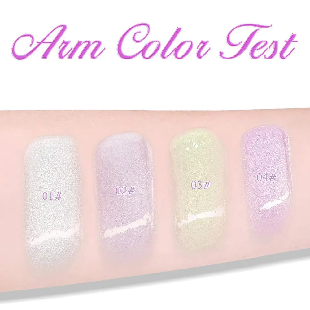 Seashell Cream Highlighter | Pearlescent Shimmer Face & Body Cream Highlighter QXL