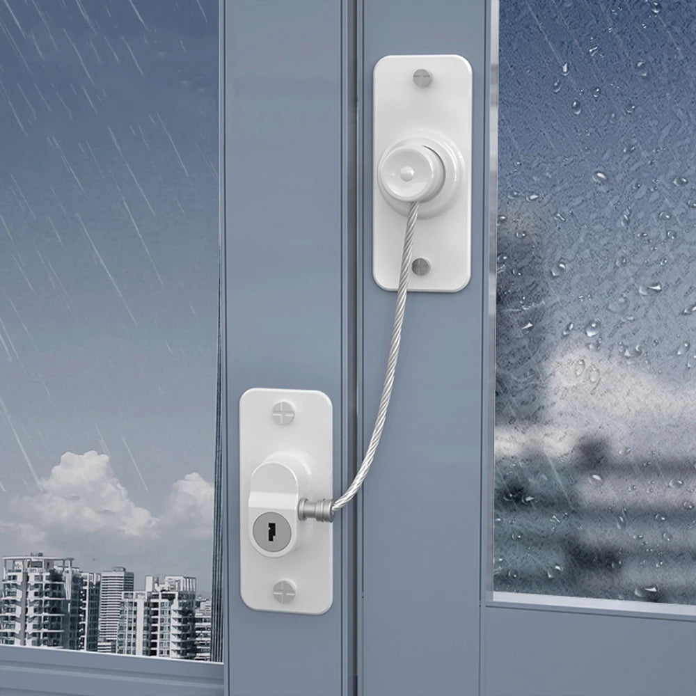 Child Safety Window & Drawer Locks | Baby Proofing 4/8-Pack Baby Safety Locks QXL