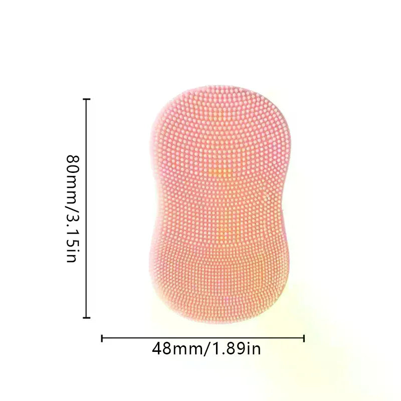 Silicone Face Cleansing Brush | Soft Deep Exfoliating Scrubber Facial Cleansing Brush QXL