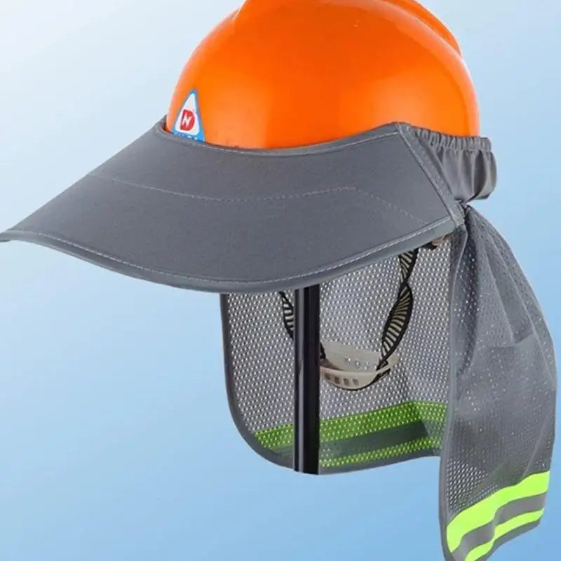 Hard Hat Neck Shield | Reflective Sun Shade Brim Cover Hard Hat Neck Shield QXL