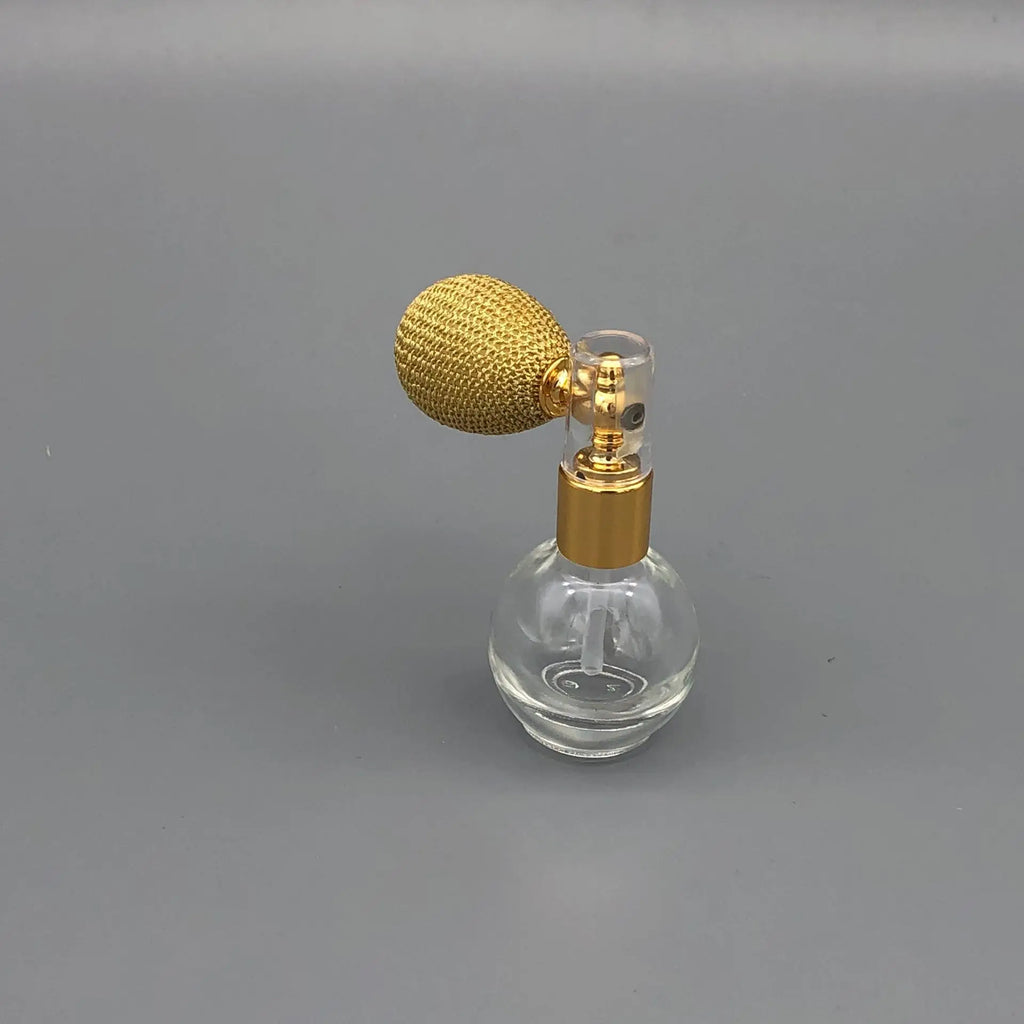 13ml Vintage Glass Perfume Atomizer | Refillable Spray Bottle Perfume Atomizer Bottle QXL gold