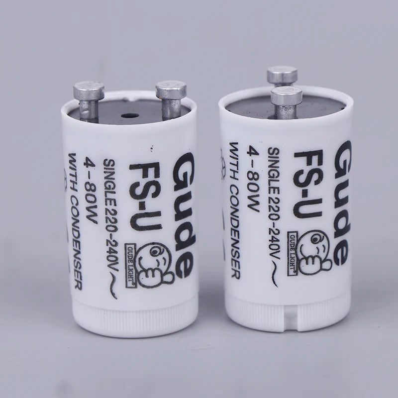 5-Pack Fluorescent Lamp Starters FS-U S2 TL | 220V 4–80W CE RoHS Fluorescent Lamp Starter QXL