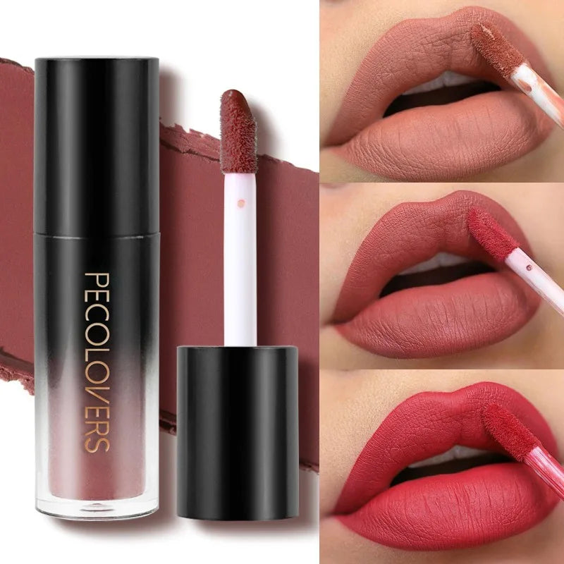 14-Color Matte Lipstick Set | Waterproof Long-Lasting Lip Color Matte Lipstick Set QXL