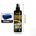 Headlight Restoration Spray | Clear & Protect Lenses Fast Headlight Restoration Spray QXL black
