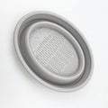 Foldable Silicone Makeup Brush Cleaning Bowl & Scrubber Mat Brush Cleaning Bowl QXL Gray