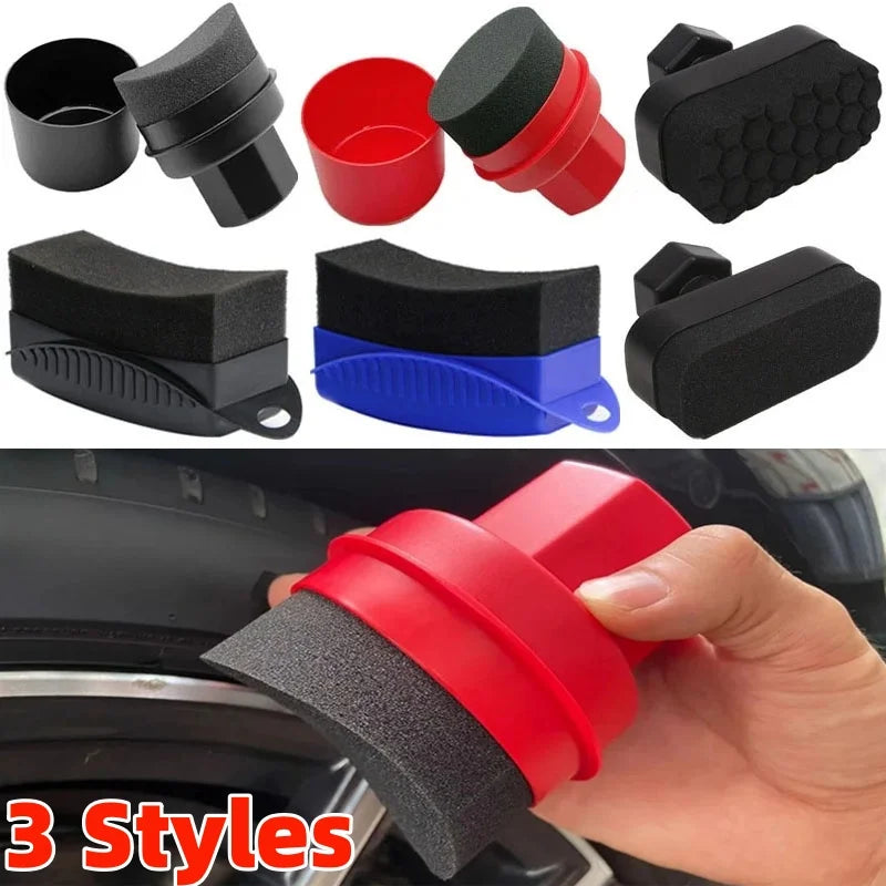 Car Wash Detailing Sponge | Foam Wax Polishing Pad Auto Care Car Detailing Sponge QXL