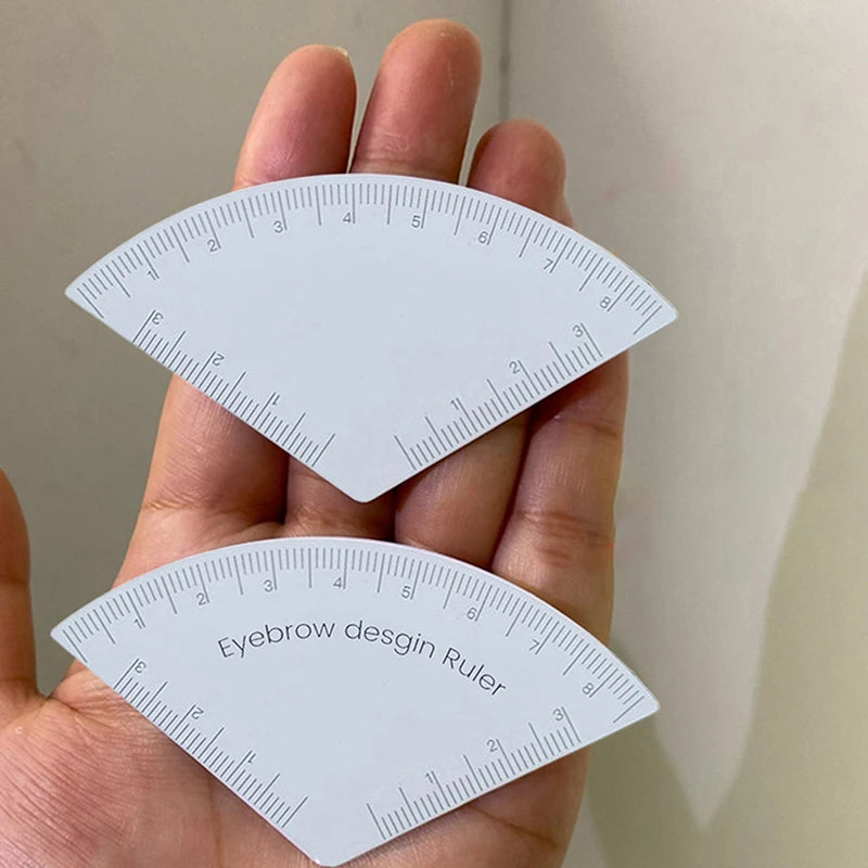 Eyebrow Mapping Ruler | Microblading Shaping Stencil Tool Eyebrow Mapping Stencil QXL