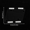 Guitar Wiring Harness Template Display Plate | ST LP TL Jazz Guitar Wiring Template QXL B