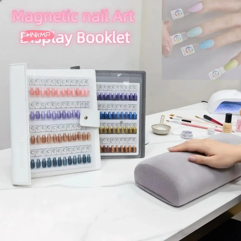 Magnetic Nail Swatch Book 48–192 Colors | Salon Display Nail Swatch Book QXL