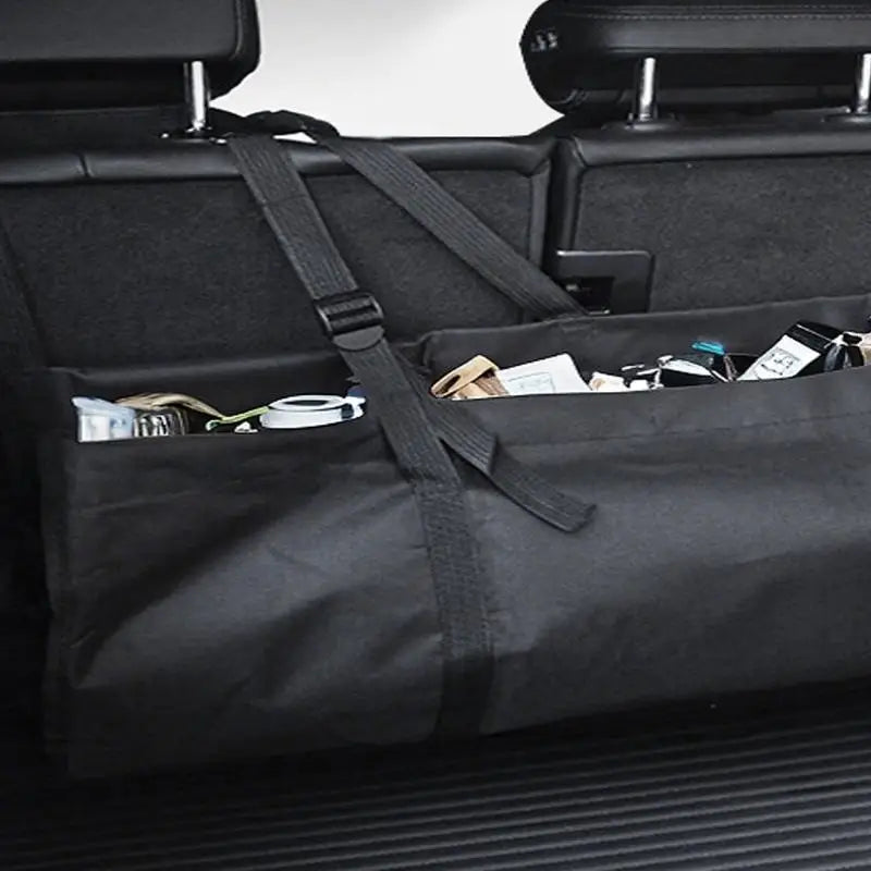 Car Trunk Organizer – High-Capacity Oxford Backseat Storage Bag Car Trunk Organizer QXL