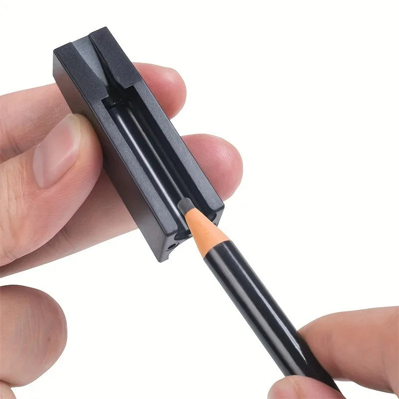 Pull-String Eyebrow Pencil Sharpener | Duckbill Flat Tip Eyebrow Pencil Sharpener QXL