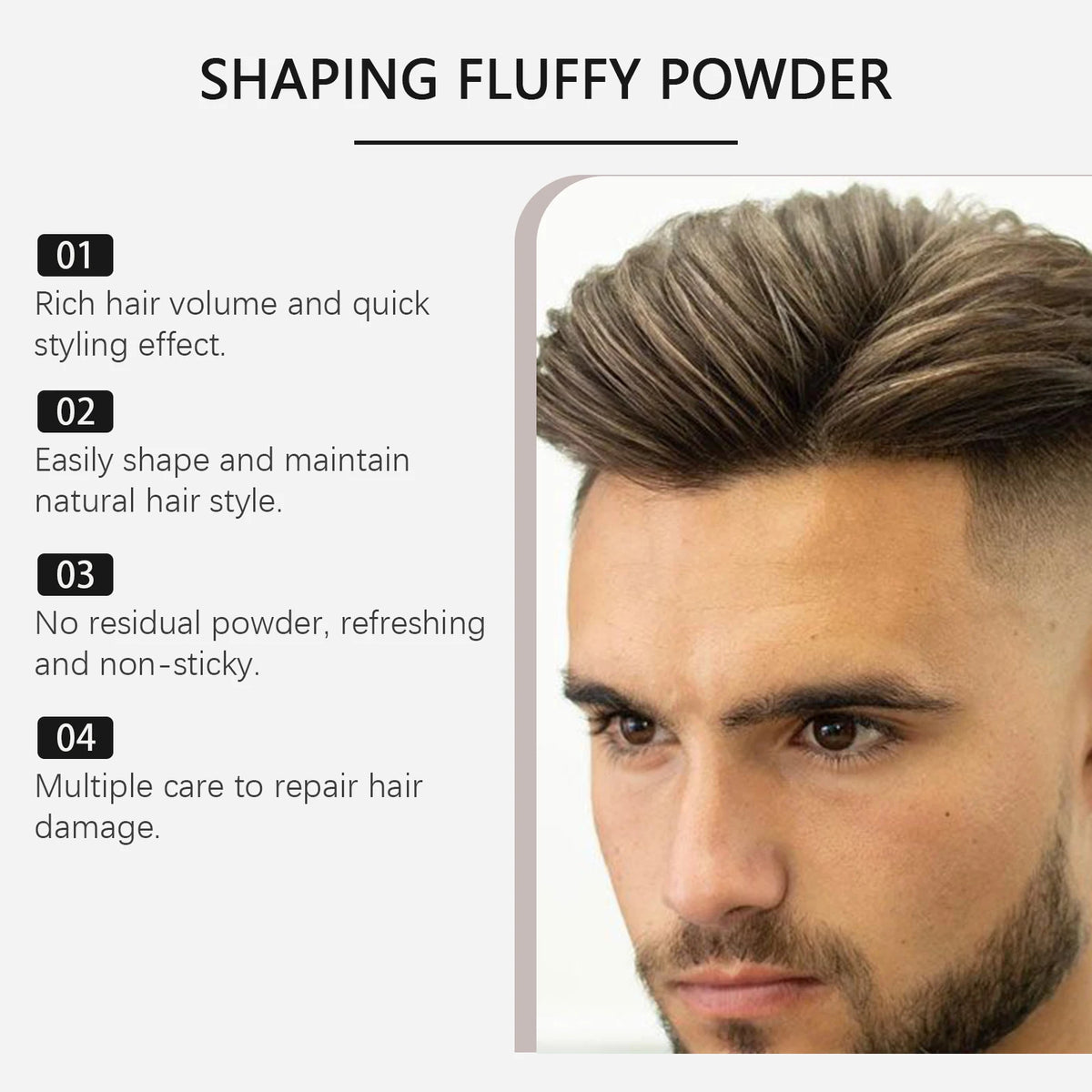 Volumizing Hair Styling Powder | Oil Control & Fluffy Lift Hair Styling Powder QXL